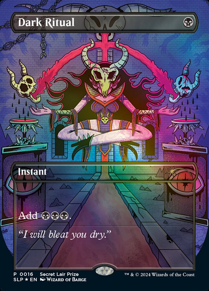 暗黒の儀式／Dark Ritual - MTGフレーバーテキストwiki | Magic the